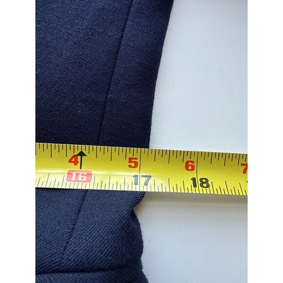 J.Crew Navy Blue Single Breasted Blazer Size 6 - Picture 6 of 9